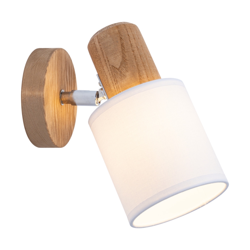 Настенный точечный светильник TRENDY 1xE27/15W/230V сосна
