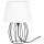 Spot-Light - Настільна лампа MANGOO 1xE27/40W/230V біла/чорна