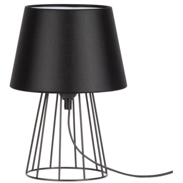 Spot-Light - Настільна лампа MANGOO 1xE27/40W/230V чорна