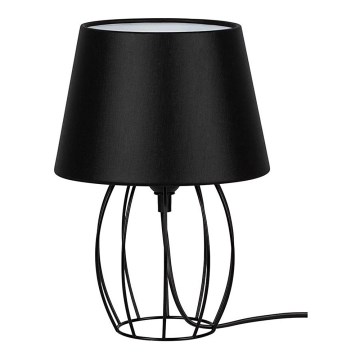 Spot-Light - Настільна лампа MANGOO 1xE27/40W/230V чорний – сертифіковано FSC