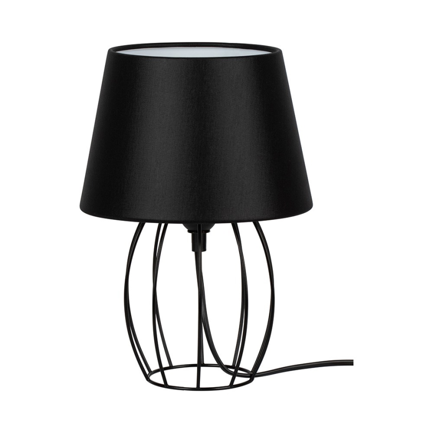 Spot-Light - Настільна лампа MANGOO 1xE27/40W/230V чорний – сертифіковано FSC