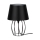 Spot-Light - Настільна лампа MANGOO 1xE27/40W/230V чорний – сертифіковано FSC