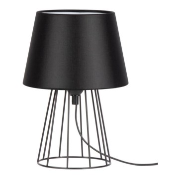 Spot-Light - Настільна лампа MANGOO 1xE27/40W/230V чорний – сертифіковано FSC