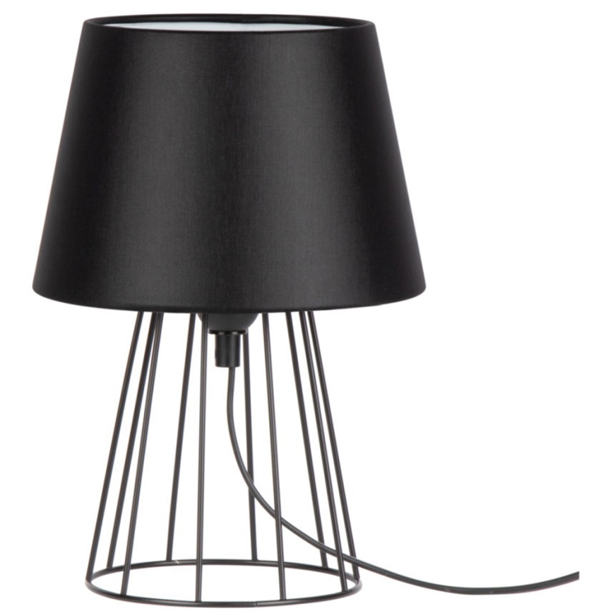 Spot-Light - Настільна лампа MANGOO 1xE27/40W/230V чорний – сертифіковано FSC