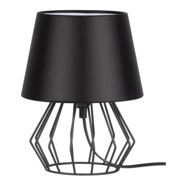 Spot-Light - Настільна лампа MANGOO 1xE27/40W/230V чорний – сертифіковано FSC