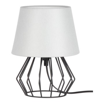 Spot-Light - Настільна лампа MANGOO 1xE27/40W/230V сірий/чорний – сертифіковано FSC