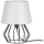 Spot-Light - Настільна лампа MANGOO 1xE27/40W/230V сірий/чорний – сертифіковано FSC