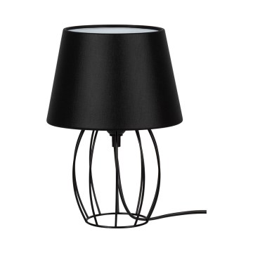 Spot-Light - Настольная лампа MANGOO 1xE27/40W/230V черная