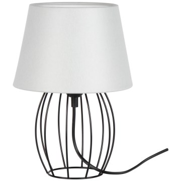 Spot-Light - Настольная лампа MANGOO 1xE27/40W/230V серый/черный