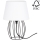 Spot-Light - Настольная лампа MANGOO 1xE27/40W/230V белый/черный - сертифицировано FSC