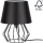 Spot-Light - Настільна лампа MANGOO 1xE27/40W/230V чорний – сертифіковано FSC