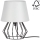 Spot-Light - Настільна лампа MANGOO 1xE27/40W/230V сірий/чорний – сертифіковано FSC