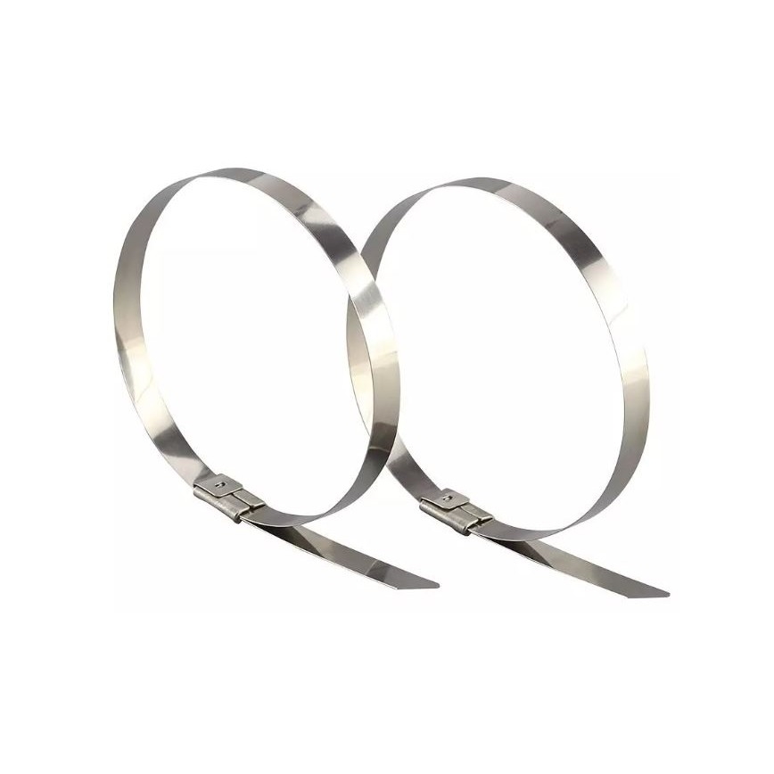 Стальні кабельні стяжки 4,6x250мм 100шт.