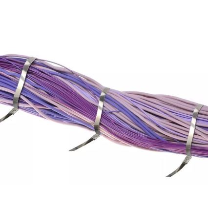 Стальные кабельные хомуты 4,6x250 мм 100 шт. сталь