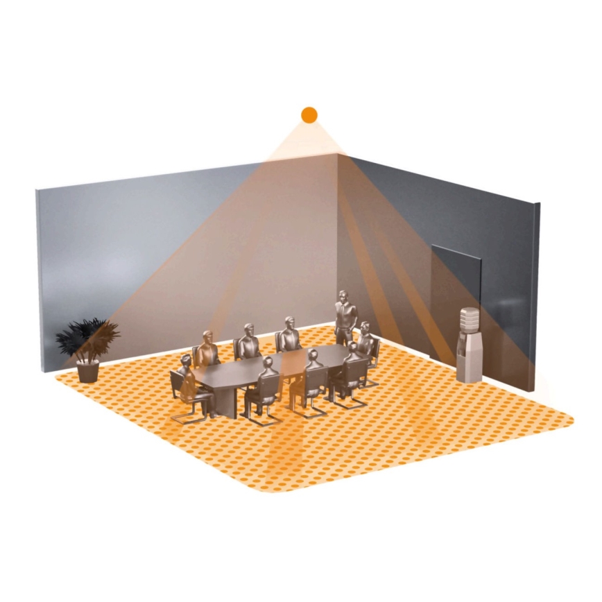 Steinel 002770 - ІЧ-детектор присутності Quattro HD 24м COM2 білий