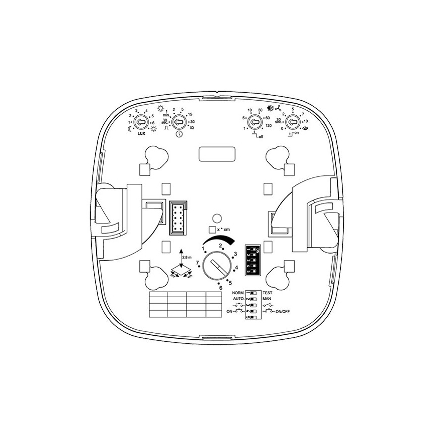 Steinel 002848 - Датчик присутствия HF 360 COM2 белый