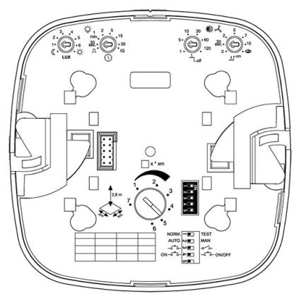 Steinel 002848 - Датчик присутствия HF 360 COM2 белый