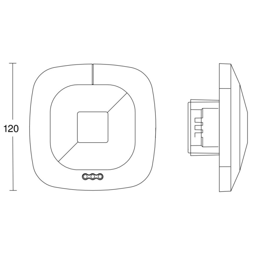 Steinel 002848 - Детектор присутності HF 360 COM2 білий