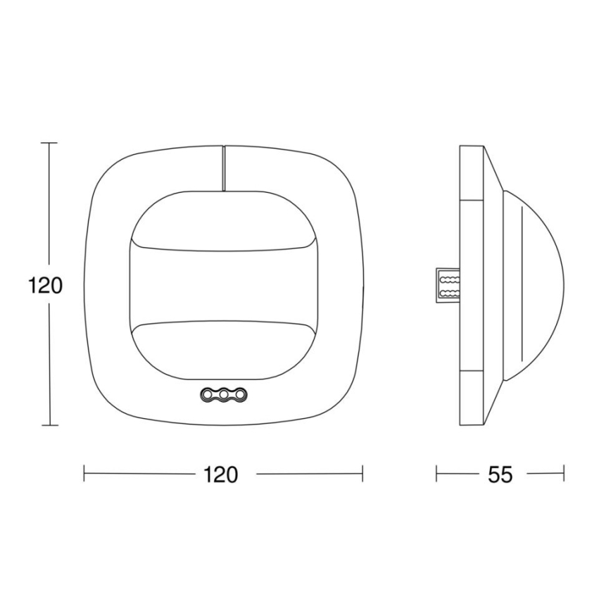 Steinel 003005 - Датчик присутності Dual HF DALI-2 APC білий