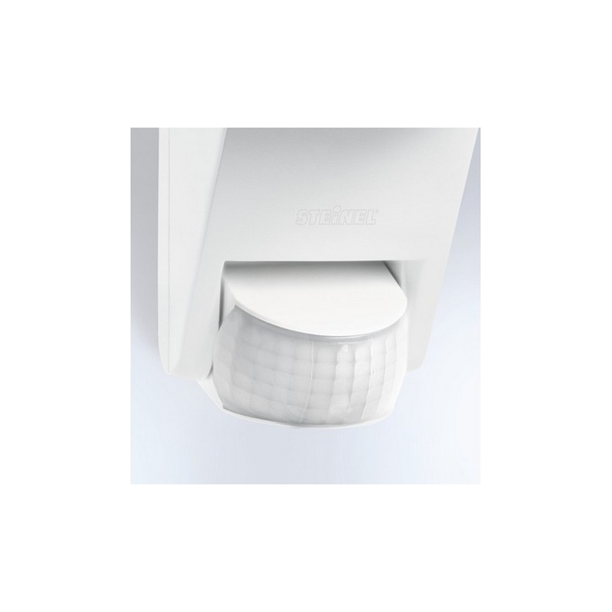 STEINEL 005917- Вуличний настінний світильник з сенсором L585S 1xE27/60W білий IP44