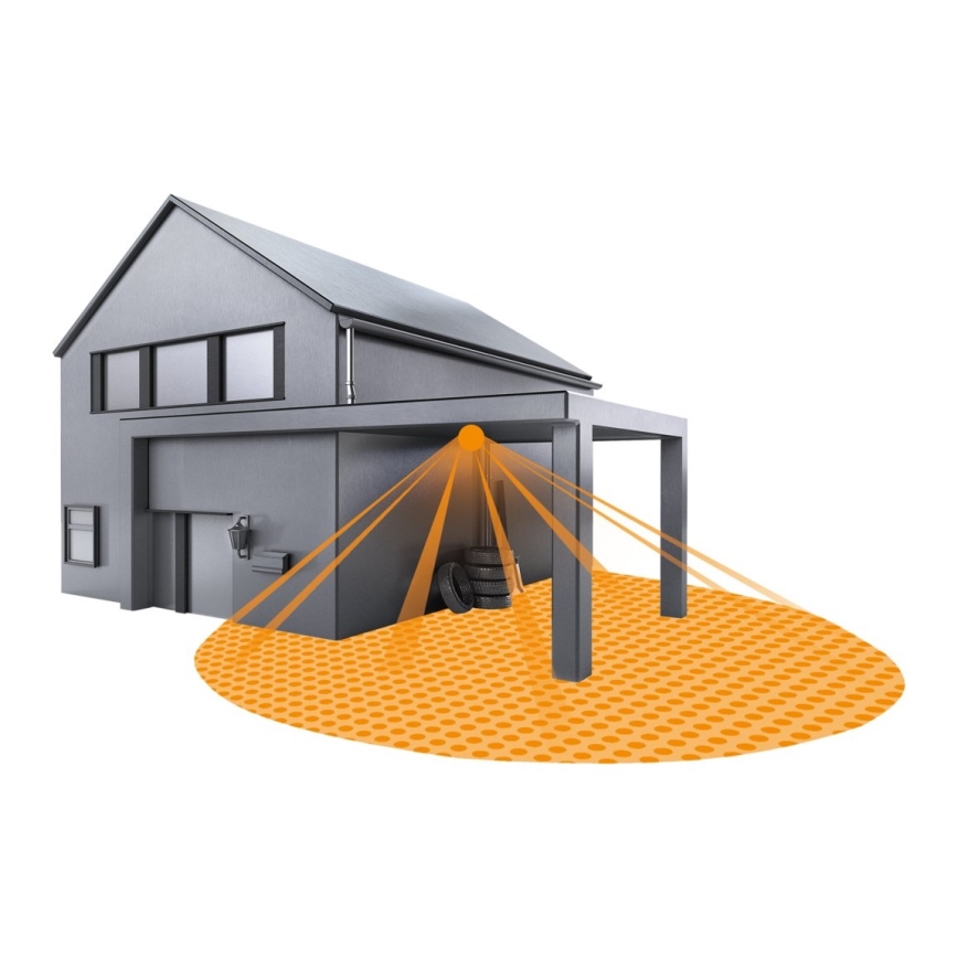 STEINEL 006532 - Вуличний датчик руху IS360-3 білий IP54