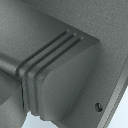 Steinel 012076 - Уличный настенный светильник с датчиком XLED curved LED/10,5W/230V IP44