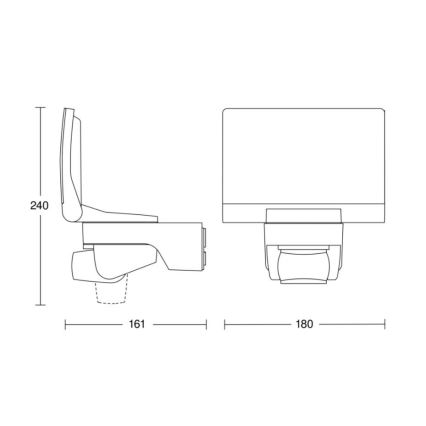 STEINEL 030056 - Світлодіодний прожектор з датчиком XLED Home 2 XL LED/20W/230V IP44