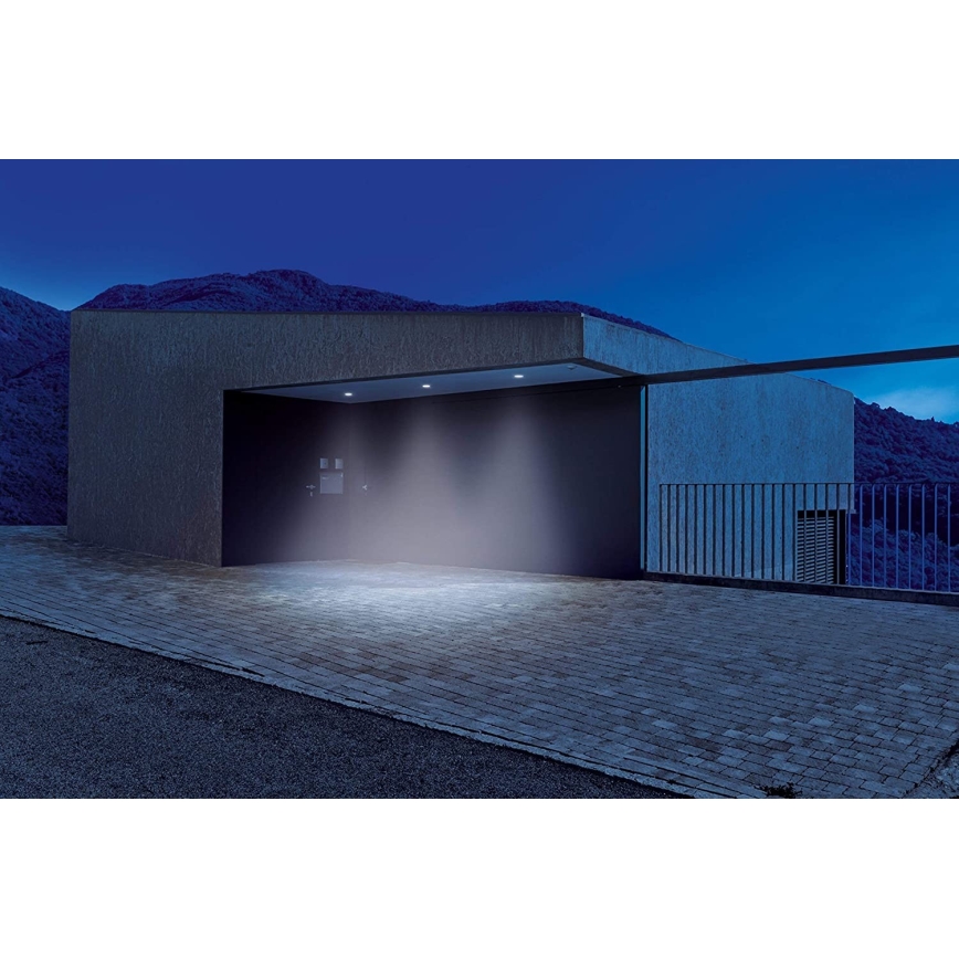 STEINEL 032852 - Вбудований зовнішній датчик руху IS360-1DE чорний IP54