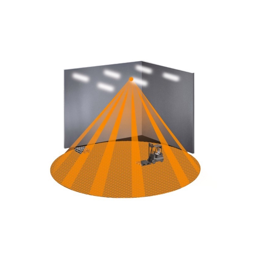 STEINEL 033569 - Зовнішній датчик руху IS 3360 MX Highbay білий IP54
