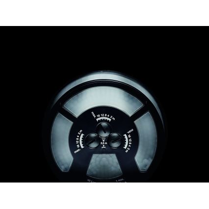 STEINEL 034979 - Вуличний датчик руху SenslQ S чорний IP54 + пульт дистанційного керування