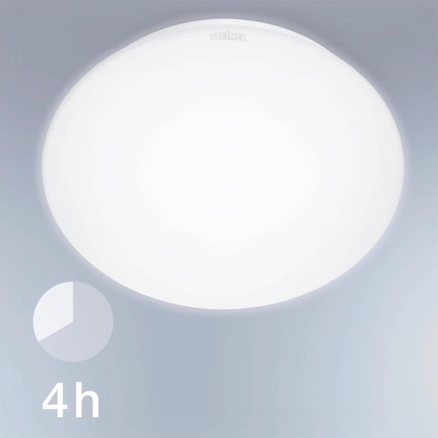STEINEL 035105 - Светодиодный светильник для ванной комнаты с датчиком RS 16 LED G LED/9,5W/230V IP44