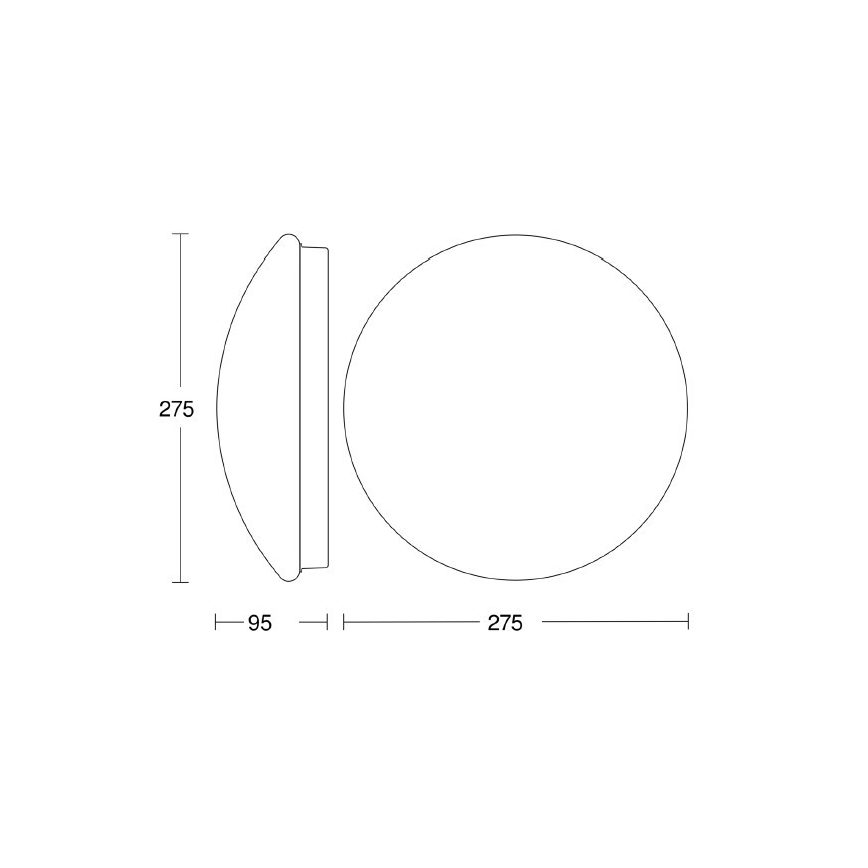 STEINEL 035105 - Світлодіодне освітлення у ванній кімнаті з датчиком RS 16 LED G LED/9,5W/230V IP44