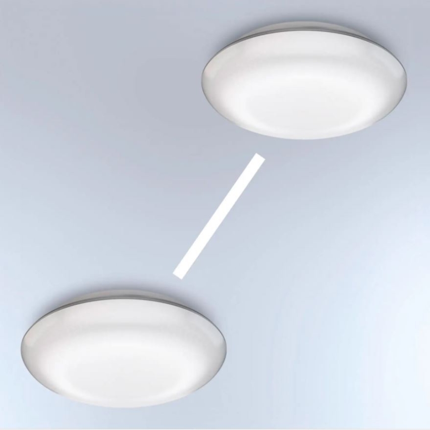 Steinel 035440 - Вуличний світлодіодний стельовий світильник з датчиком QUATTRO LED/10W/230V IP54