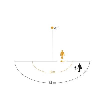 Steinel 035723 - Уличный настенный светильник с датчиком L585S 1xE27/60W/230V IP44
