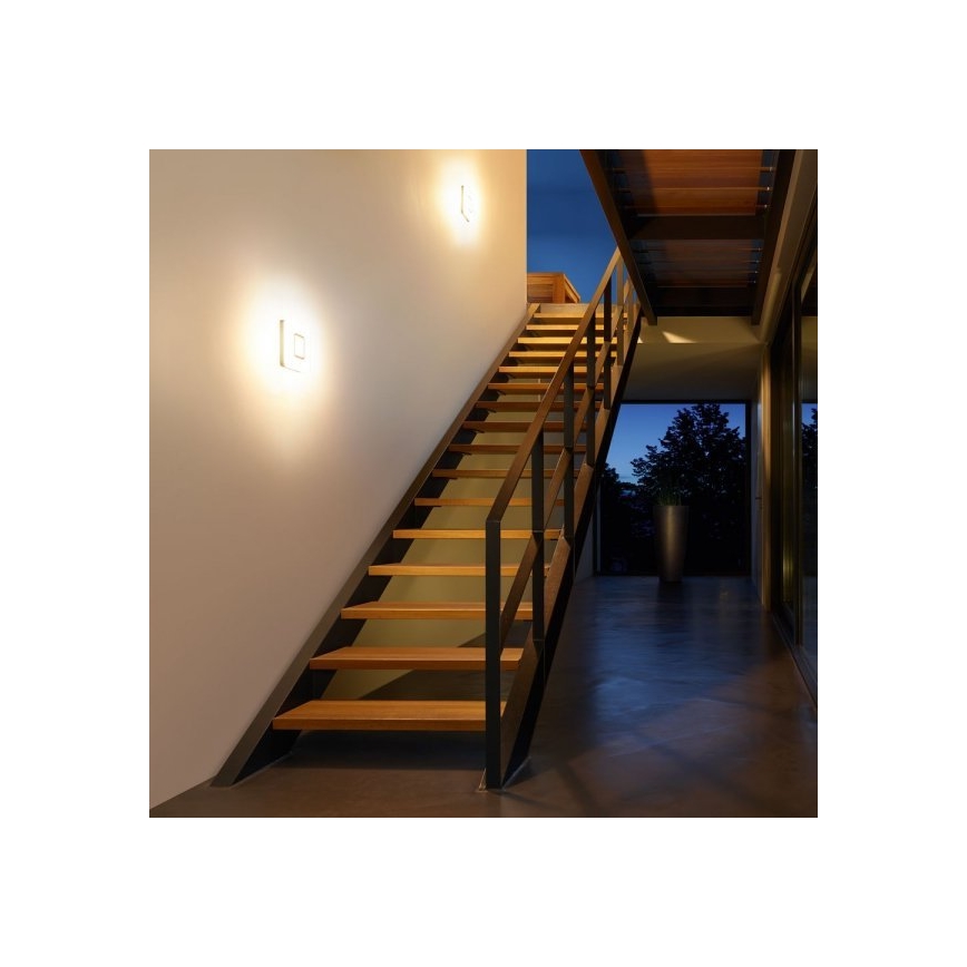 Steinel 052492 - Світлодіодний настінний світильник з датчиком RS LED M1 LED/9,5W/230V