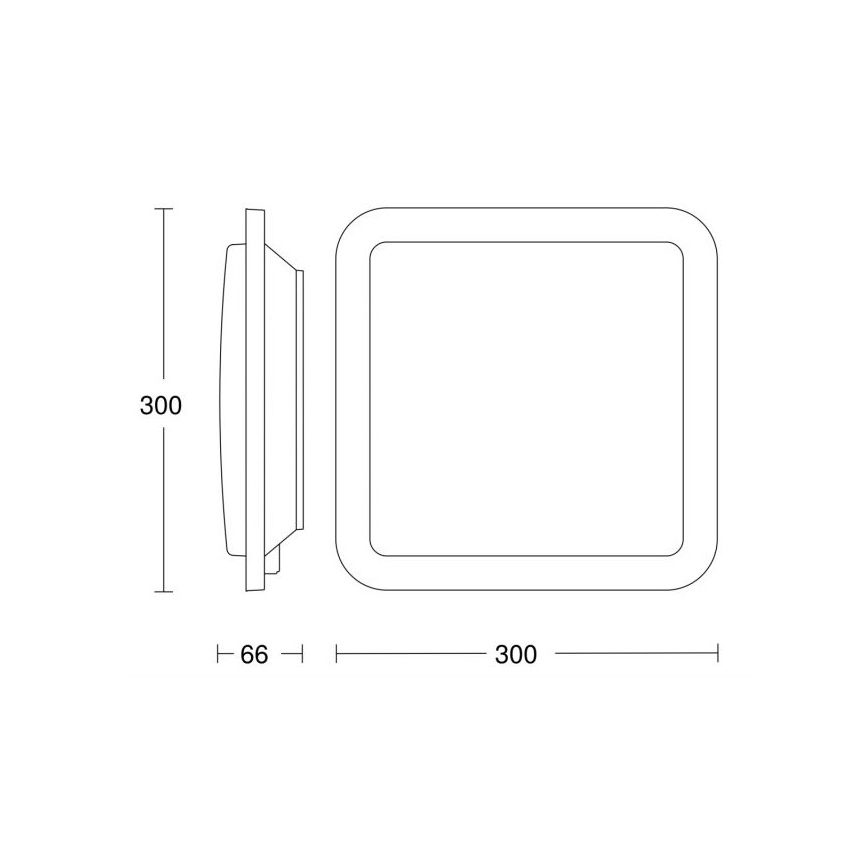 Steinel 052522 - Світлодіодний стельовий світильник з датчиком RS LED/9,5W/230V