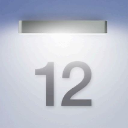 Steinel 052966 - Світильник на сонячній батареї LED настінний XSolar SOL-O LED/0,07W 2000mAh IP44 антрацит