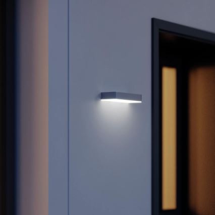 Steinel 052966 - Настінний LED світильник на сонячній батареї XSolar SOL-O LED/0,07W 2000mAh IP44 антрацит