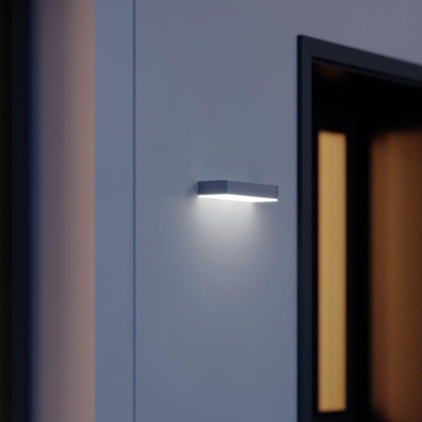 Steinel 052966 - Настінний LED світильник на сонячній батареї XSolar SOL-O LED/0,07W 2000mAh IP44 антрацит