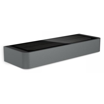 Steinel 052966 - Настінний LED світильник на сонячній батареї XSolar SOL-O LED/0,07W 2000mAh IP44 антрацит