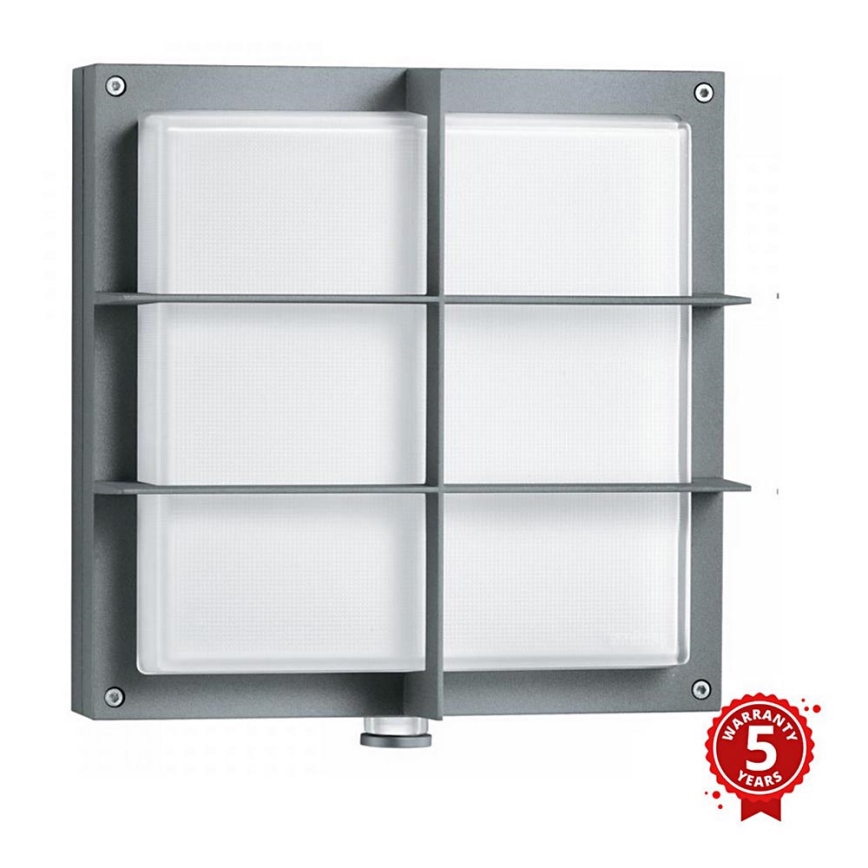 STEINEL 053031 - LED Вуличний настінний світильник з датчиком L691 LED/9W/230V 3000K IP44