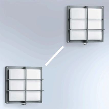 STEINEL 053031 - LED Вуличний настінний світильник з датчиком L691 LED/9W/230V 3000K IP44