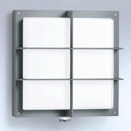 STEINEL 053031 - LED Вуличний настінний світильник з датчиком L691 LED/9W/230V 3000K IP44