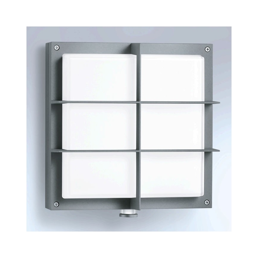 STEINEL 053031 - LED Вуличний настінний світильник з датчиком L691 LED/9W/230V 3000K IP44