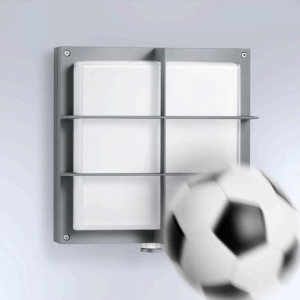 STEINEL 053031 - LED Вуличний настінний світильник з датчиком L691 LED/9W/230V 3000K IP44