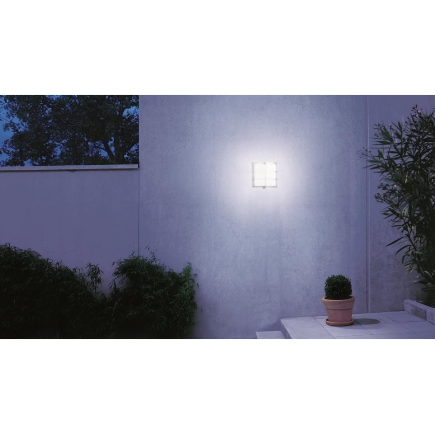 STEINEL 053031 - LED Вуличний настінний світильник з датчиком L691 LED/9W/230V 3000K IP44