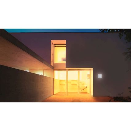 STEINEL 053031 - Уличный светодиодный настенный светильник с датчиком L691 LED/9W/230V 3000K IP44