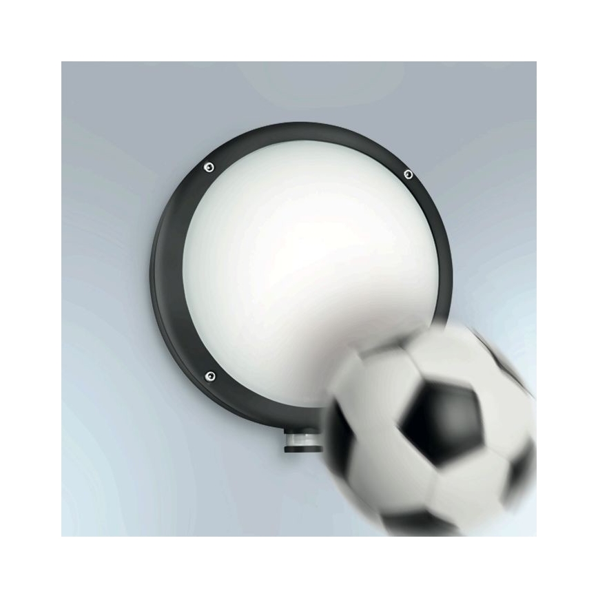 STEINEL 053079 - Светодиодный уличный светильник с датчиком L330 LED/9W/230V 3000K IP44