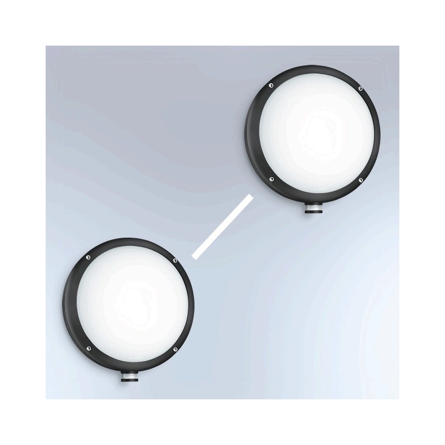 STEINEL 053079 - LED Вуличний настінний світильник з датчиком L330 LED/9W/230V 3000K IP44