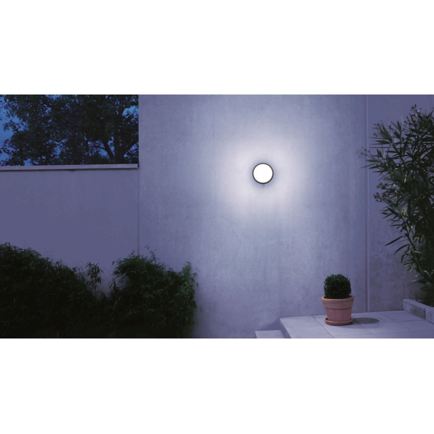 STEINEL 053079 - LED Вуличний настінний світильник з датчиком L330 LED/9W/230V 3000K IP44